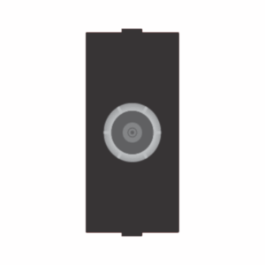 T.V. Socket Black